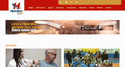 Desktop Screenshot of hiperativafm.com.br